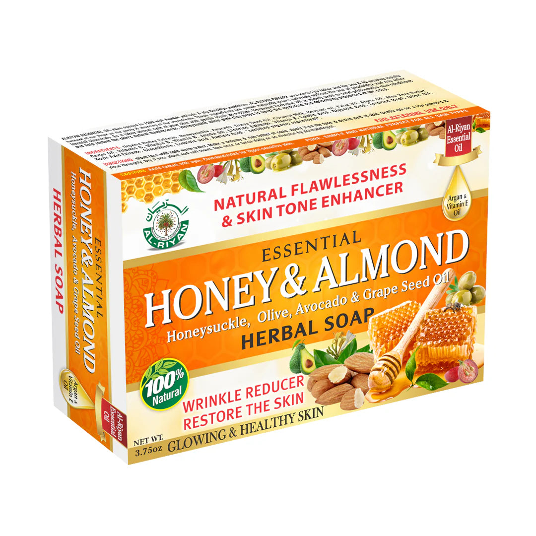 Essential Honey & Almond Herbal Soap
