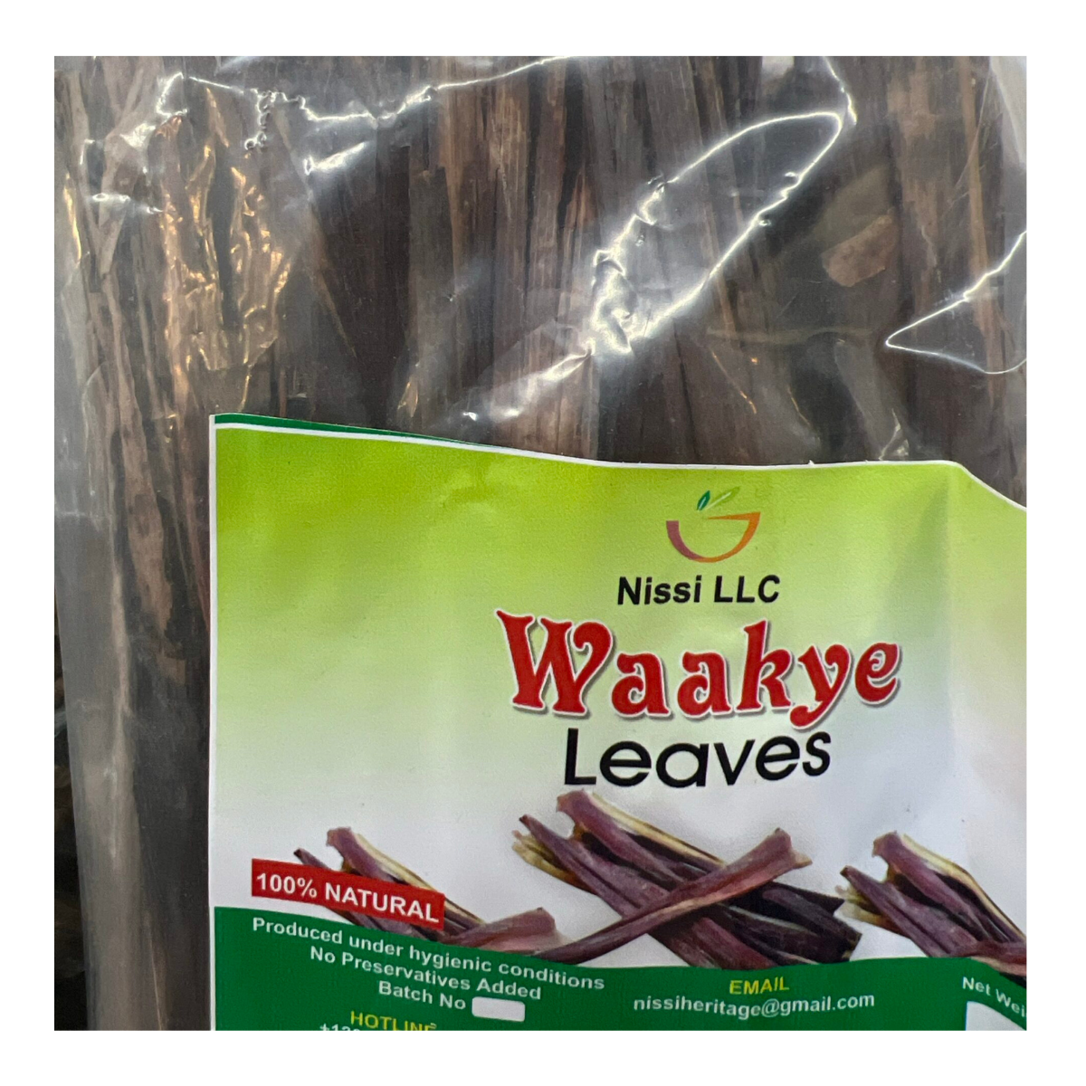 Nissi Waakye Leaves (sorghum leaves)