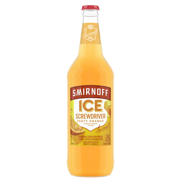 Smirnoff Ice Screwdriver Zesty Orange