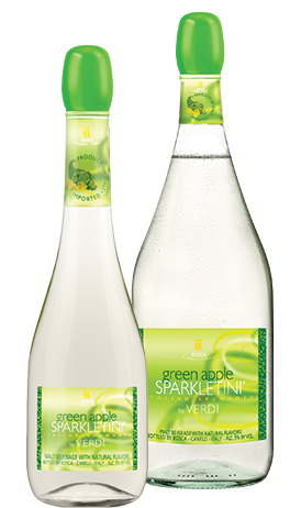 Green Apple Sparkletini