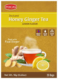 Instant Honey Ginger Tea